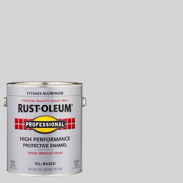 Rust-Oleum Gloss Aluminum Oil-based Protective Enamel Paint 1 gal 7715402-2 - main