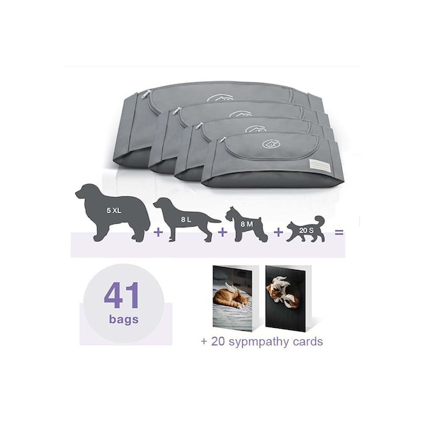 Jorgensen Laboratories Euthabag - Veterinary Body Bags - Starter/Introductory Kit J1482S - main