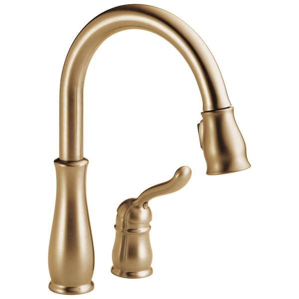 Delta Leland Single Handle Pull-Down Kitchen Faucet In Champagne Bronze 978-CZ-DST - main