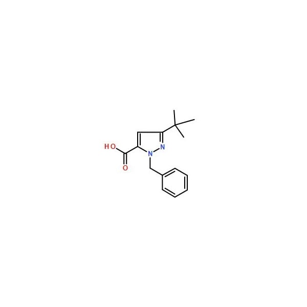 Ak Scientific 1-Benzyl-3-tert-butyl-1H-pyrazole-5-carboxylic acid (25g), CAS 100957-85-5 7298AC-25g - main