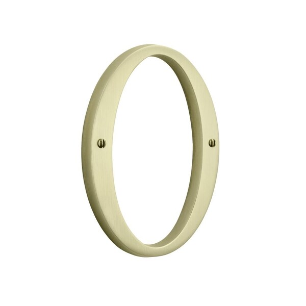 Baldwin House Numbers Lifetime Satin Brass 90670044 - main