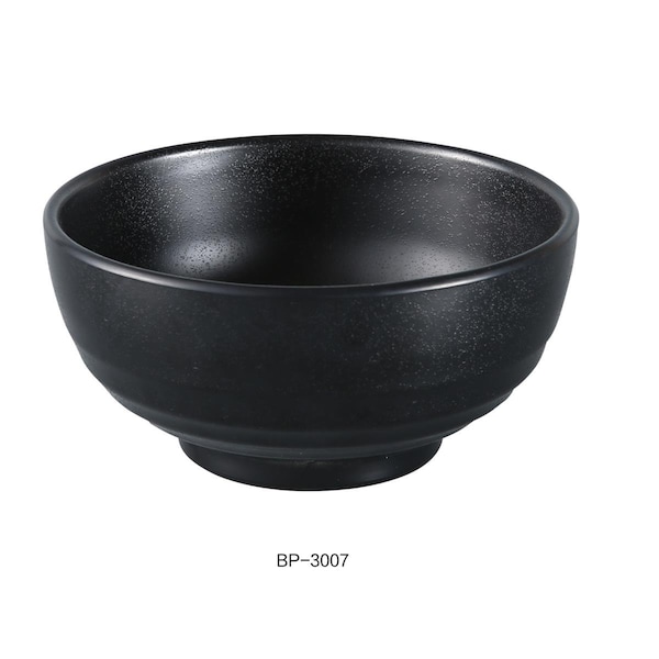 Yanco Black Pearl-2 Woodong Noodle Bowl, Black - 38 oz, 48PK BP-3007 - main