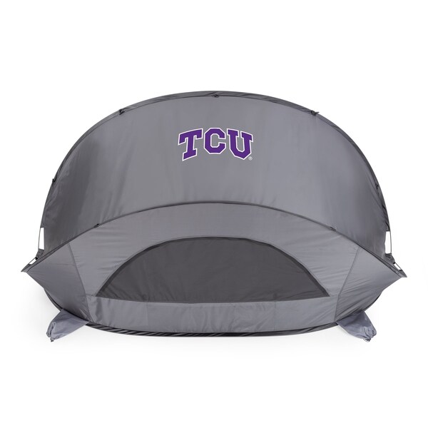 Picnic Time Family Of Brands NCAA TCU Horned Frogs Manta Portable Beach Tent - Pop Up Tent 113-00-105-844-0 - main