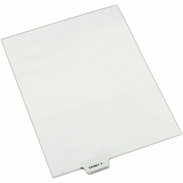 Avery Dennison Avery, Avery-Style Preprinted Legal Bottom Tab Dividers, Exhibit V, Letter, 25PK 12395 - main