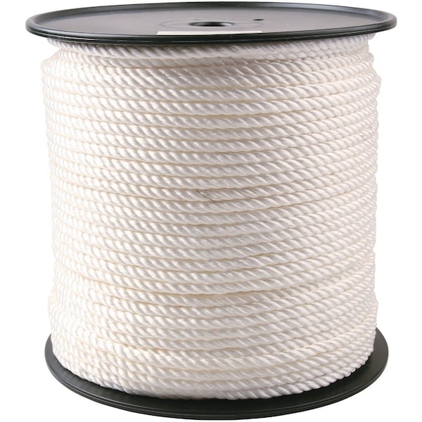 Do It Best 3/8''x450 ' Wht Twisted Nylon Rope 700398 - main