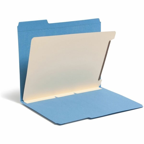 Smead Manila Self-Adhesive End/Top Tab Folder Dividers, Two Fasteners, Letter, 100/Box 68027 - main