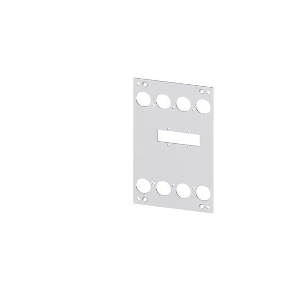 Siemens rear interlock mounting plate accessory for: 3VA53/54, 3VA63/64 3VA9448-0VK20 - main