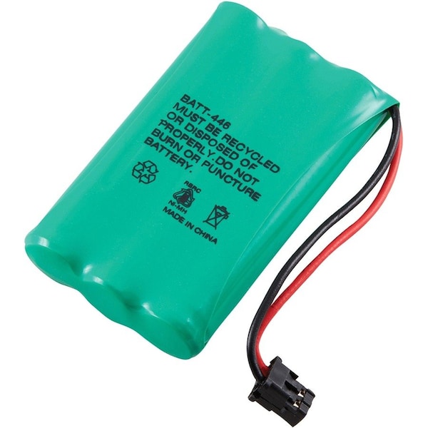 Ultralast Battery 3.6 Volt Nickel Metal Hydride Ultralast Cordless Phone Battery BATT-446 - main
