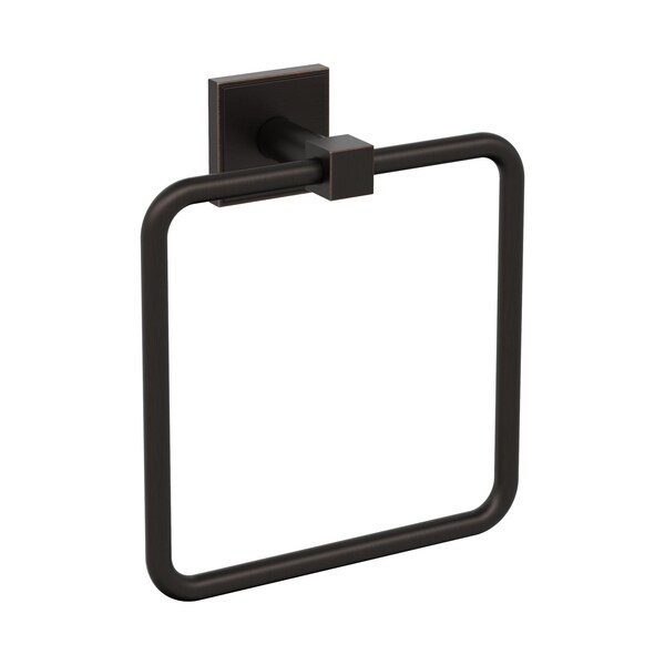 Amerock Appoint Oil Rubbed Bronze Traditional 7-1/16 in 179 mm Length Towel Ring BH36072ORB - main