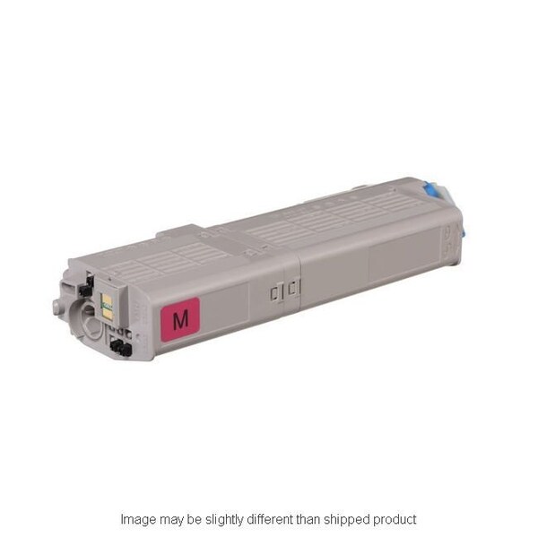 Okidata Replacement, MAGENTA Compatible Toner, 6,000 page yield 46490602 - main