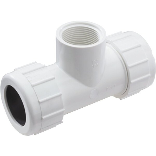 American Valve Tee Compression Pvc 3/4 Inch P230 3/4 - main