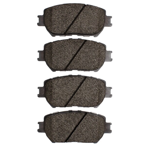 Dynamic Friction Co DFC 5000 Advanced Brake Pads - Ceramic 1551-0908-00 - main