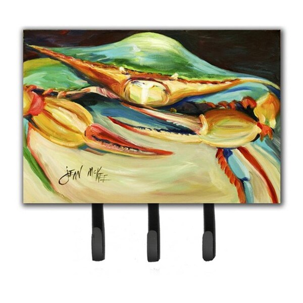 Carolines Treasures Blue Crab Leash and Key Holder JMK1095TH68 - main