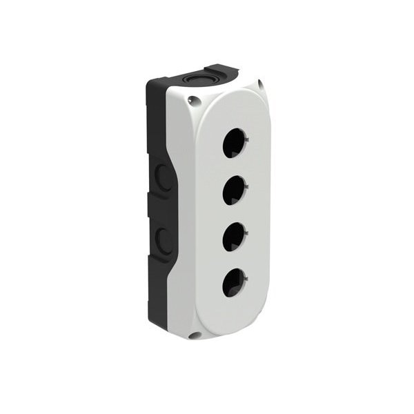 Lovato 4 Hole Pb Station, Gray LPZP4A8 - main