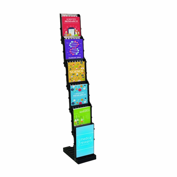 Showdown Displays Easy View Literature Display - Black 230025-BLAC - main