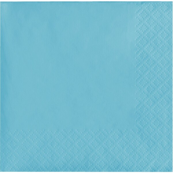 Touch Of Color Pastel Blue Beverage Napkins 3 ply, 5"x5", 500PK 57157B - main