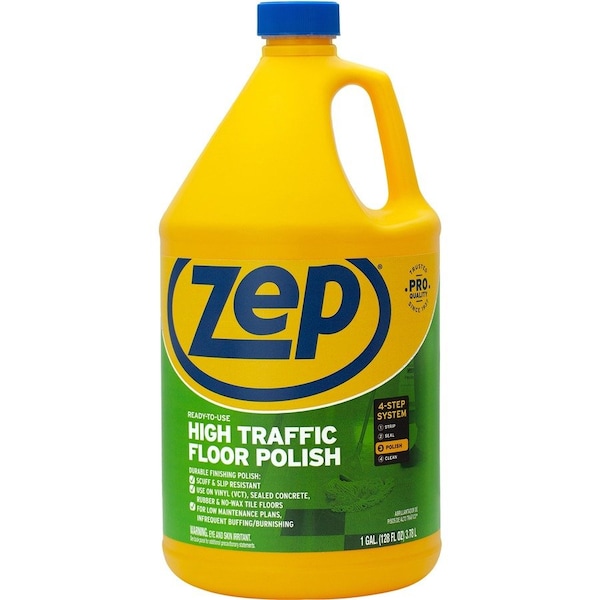 Zep HighTraffic Floor Finish, Green ZPEZUHTFF128 - main