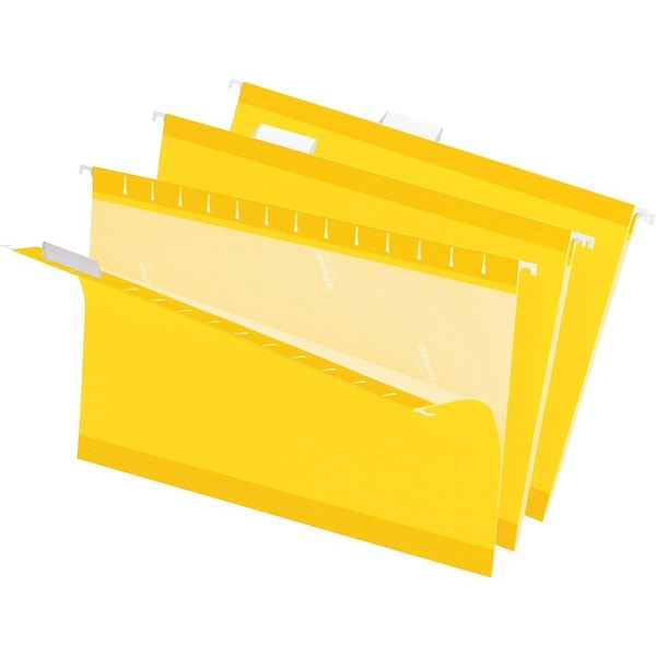 Pendaflex FOLDER, HANGING, LGL, 1/5, YLW, 25PK 415315YEL - main