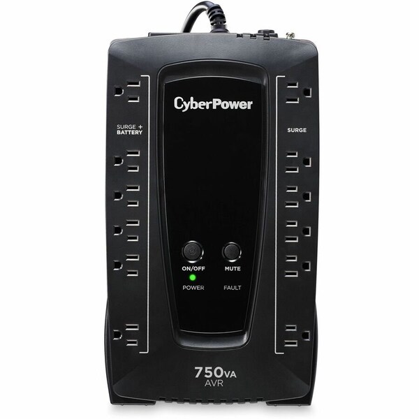 Cyberpower UPS System, Line Interactive, Out: 120 V AC In: 120 V AC AVRG750U - main