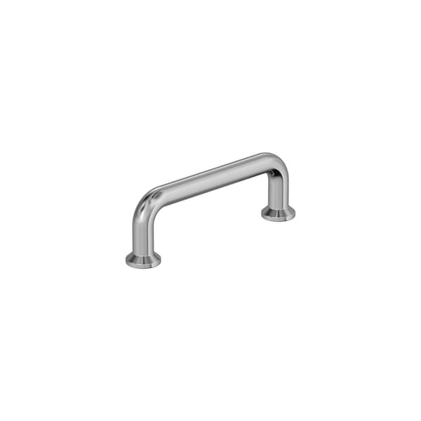 Amerock Factor 3 inch 76mm Center-to-Center Polished Chrome Cabinet Pull BP3738026 - main