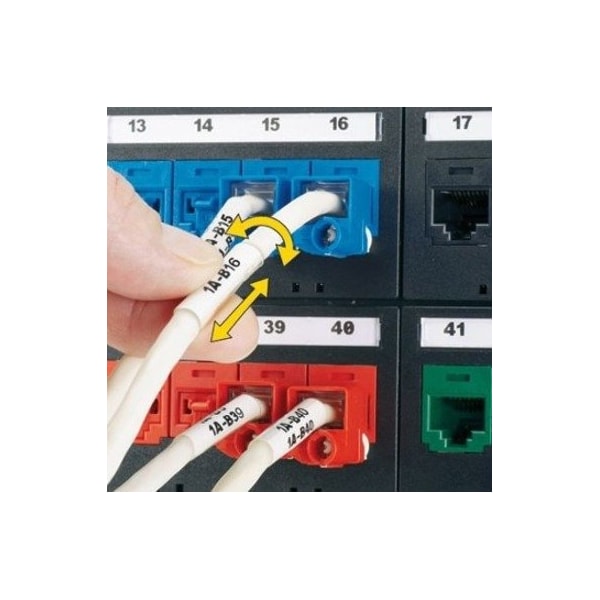 Panduit Turn-Tell 100 Label Cassette, 1x1.25 R100X125V1C - main