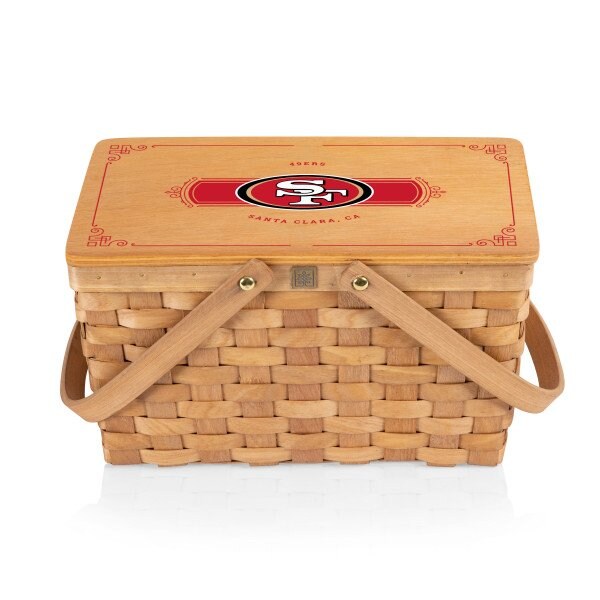 Picnic Time Family Of Brands NFL San Francisco 49ers - Poppy Personal Picnic Basket 124-00-299-276-2 - main