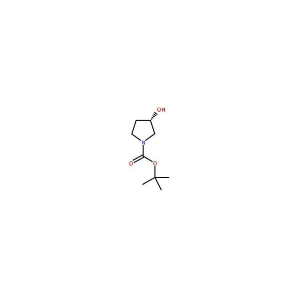 Ak Scientific (S)-N-Boc-3-hydroxypyrrolidine (100g), CAS 101469-92-5 A752-100g - main