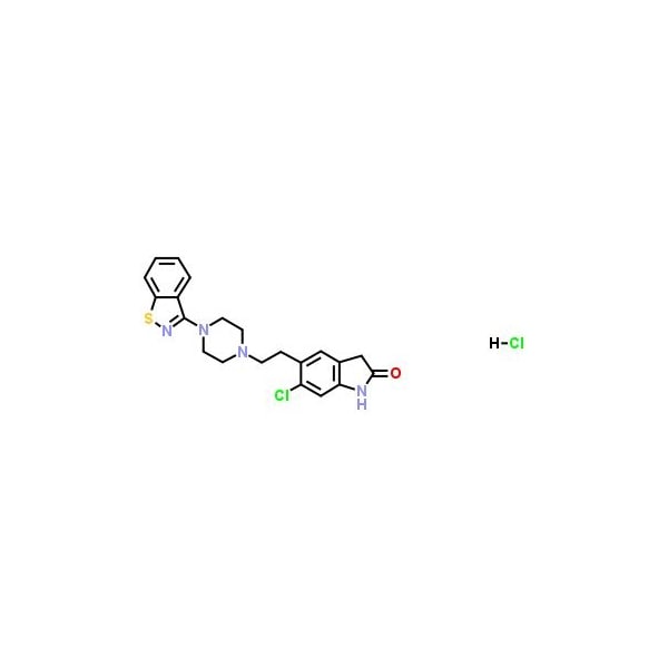 Ak Scientific Ziprasidone hydrochloride (5g), CAS 122883-93-6 X9542-5g - main