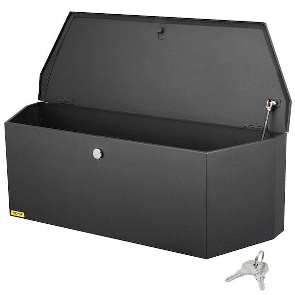 Vevor Trailer Tongue Tool Storage Box 36 x 12 x 12 inch Carbon Steel + Lock Keys XSJ-TB19-1 - main