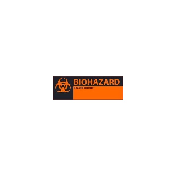 Nmc Paper Biohazard Write-On Label WOL5 - main