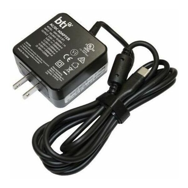 Battery Technology BTI 20V 45W USB-C AC ADAPTER FOR ASUS C202XA, C203XA, C204EE 90XB06XN-MPW040-BTI - main