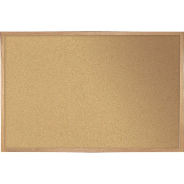 Ghent Cork Bulletin Board 48-1/2"H, Natural WK410 - main