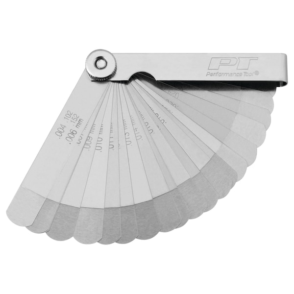 Performance Tool 22 Blade Go No Go Feeler Gauge, W80524 W80524 - main