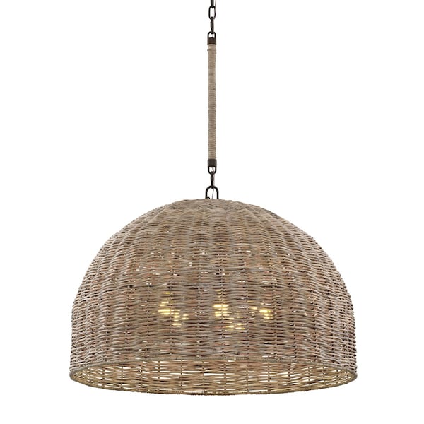Troy Lighting Huxley 5 Light Chandelier 33.75 In. Tidepool Bronze F6905-TBZ - main