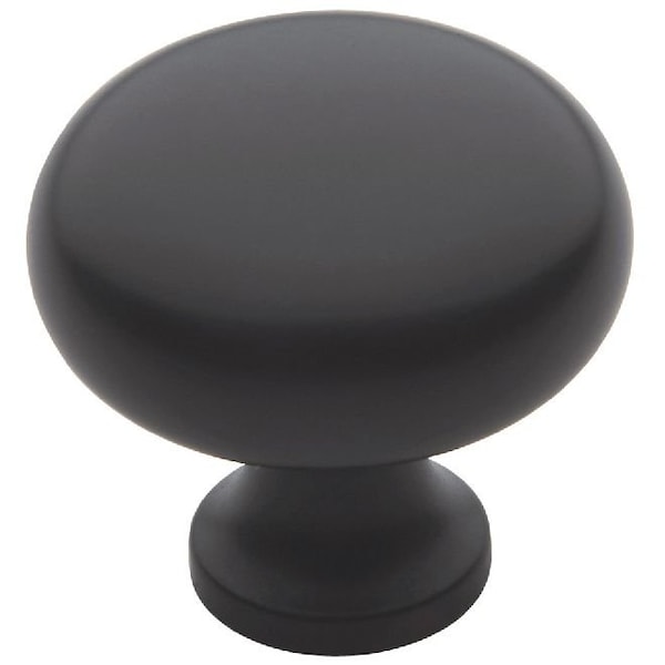Baldwin Cabinet Knobs Satin Black 4706190 - main
