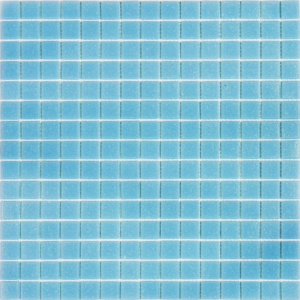 Apollo Tile Dune 12 in. x 12 in. Glossy Cadet Blue Glass Mosaic Wall and Floor Tile 20 sq. ft./case, 20PK APLSA88BL502A - main
