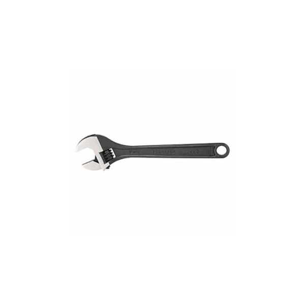 Proto Protoblack, Adjustable Wrench, 12 in L, 1-1/2 in Opening, Black Oxide 577-712SB - main