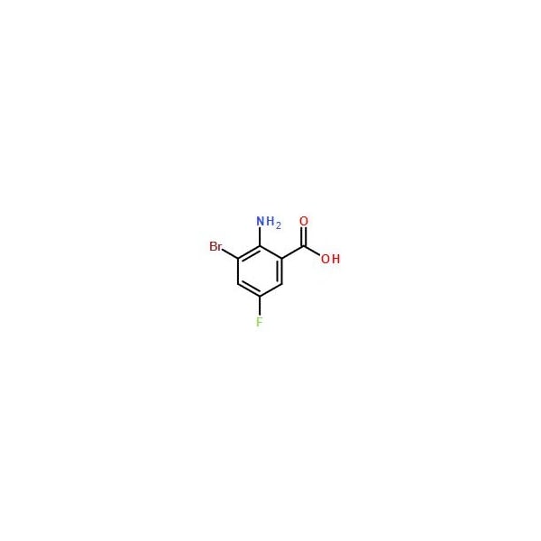 Ak Scientific 2-Amino-3-bromo-5-fluorobenzoic acid (5g), CAS 259269-84-6 2177AB-5g - main