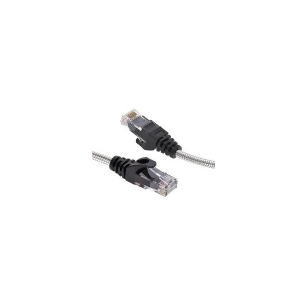 Cable Wholesale Cat6a Slim Armored Anti-Rodent Copper Ethernet Cable, 10 Gigabit, 28AWG, 500 MHz, POE 13X6-60005 - main