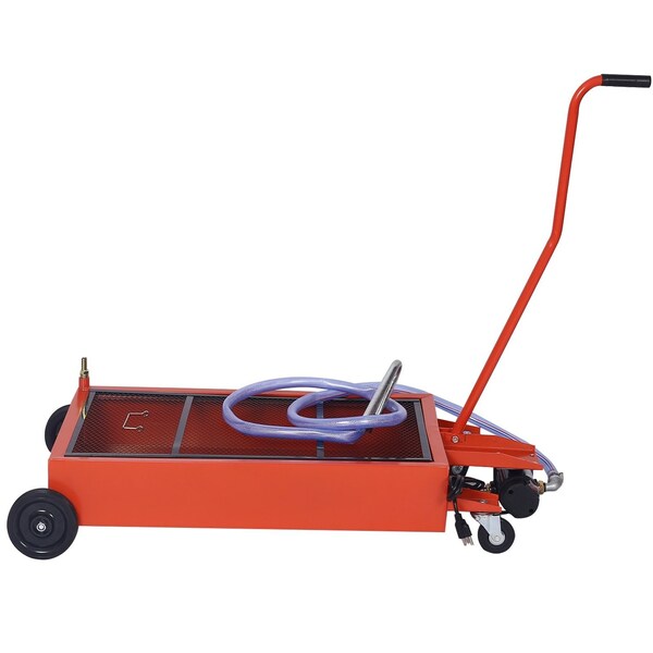 Wrightmaster 17-Gallon Low-Profile Oil Drain With Electric Pump ZR-W46542237 - main