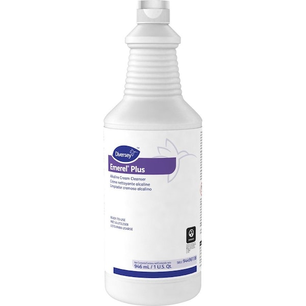 Diversey Cleaners & Detergents, Squeeze Bottle, Odorless, 12 PK 94496138 - main
