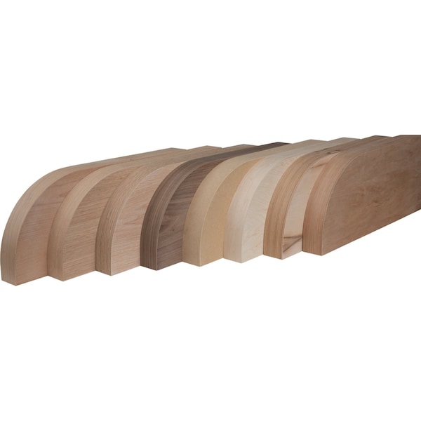 Omega National Floating Shelf Curved 30 inL Alder FSC8130QUF1 - main