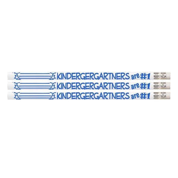 Musgrave Pencil Co Kindergartners Are #1 Motivational Pencils, 144PK MUS2203G - main