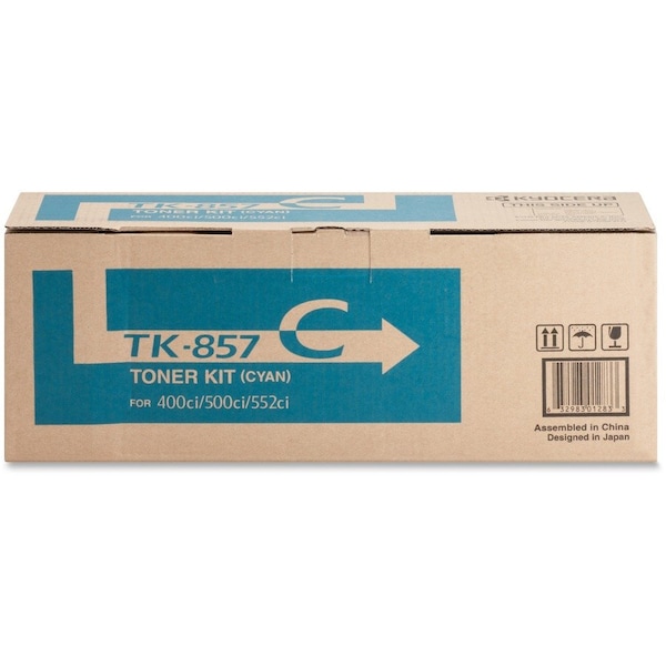 Kyocera Cyan Toner Cartridge 18K YLD 1T02H7CUS0 TK857C - main