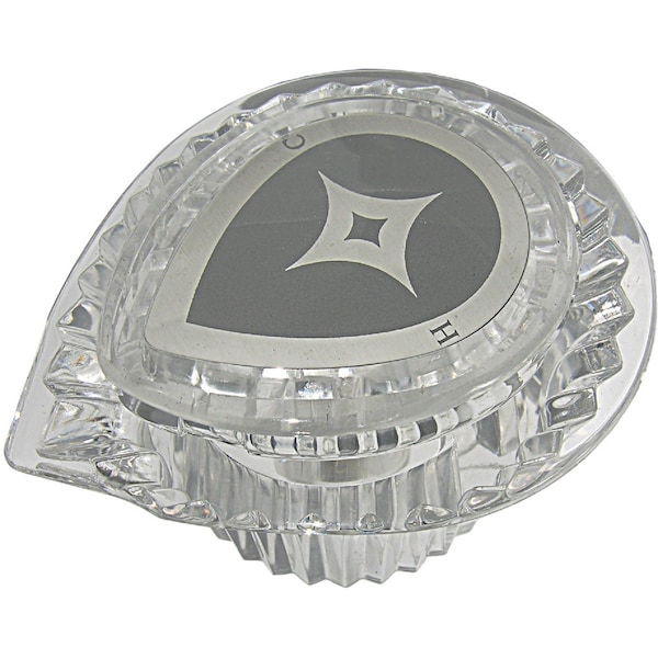 Westlake Pipe & Fittings Moen Teardrop Clear Tub & Shower Handle Kit HC-163 - main