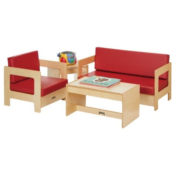 Jonti-Craft Living Room Chair, Red 0376JC - main