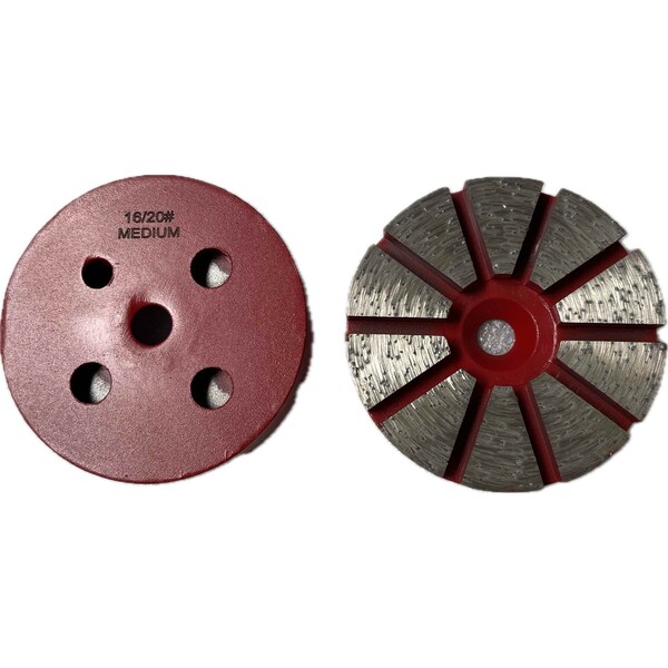 Vantage Product Metal Bond, Diamond Tooling MD-TQC10SEG-1620M-Straight - main