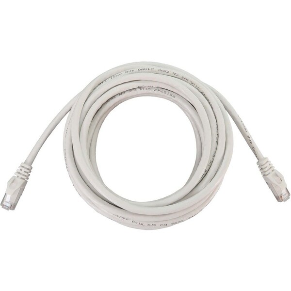 Eaton Tripp Lite Series Cat6a 10G Snagless Molded UTP Ethernet Cable RJ45 M/M, PoE, White, 20 ft. N261-020-WH - main