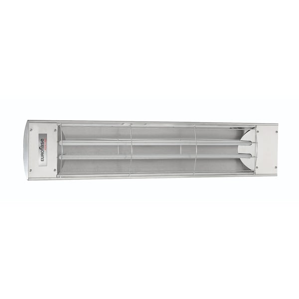 Eurofase SS 39in Dual Element 4000W 240V Heater, Stainless Steel, Standard Decor Plate EF40240S - main