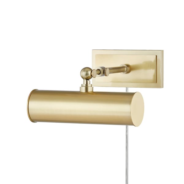 Mitzi Holly 1 Light Picture Light 4.75 In. Aged Brass HL263201-AGB - main